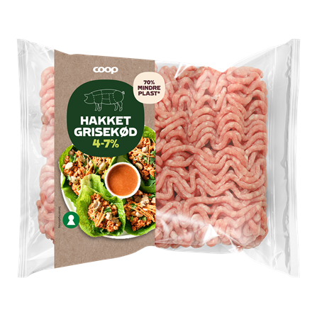 Coop Hakket Svinekød 4-7% 400 g