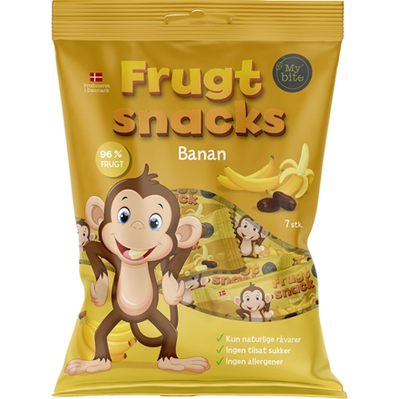 Nordthy MyBite Frugtsnacks Banan 100g