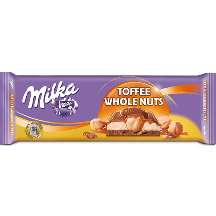 Milka Toffee Whole Nuts 300 g