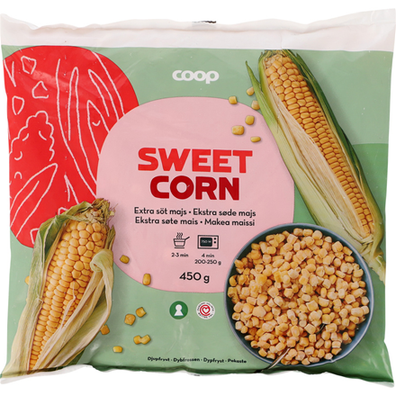Coop Søde Majs 450g