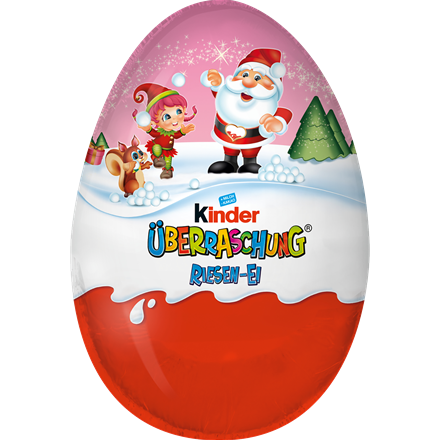 Ferrero Kinder Kæmpe Æg Rosa  220g