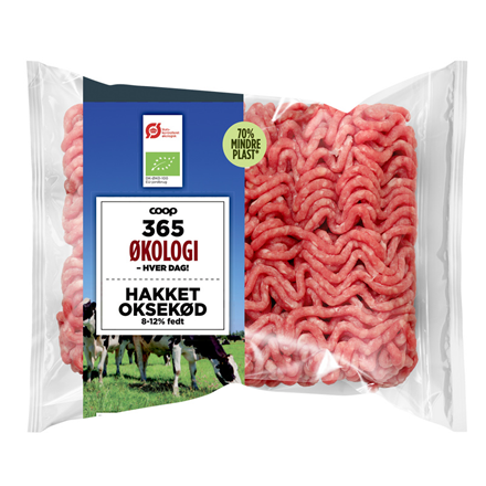 365 Økologi Hakket Oksekød 8-12% 400 g