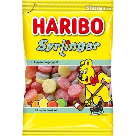 Haribo Syrlinger 375 g