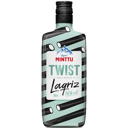 Minttu Twist Laqriz 16% 0,5 l