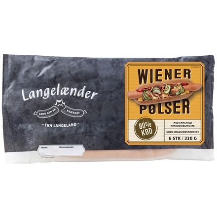 Langelænder Wiener Pølser 330g