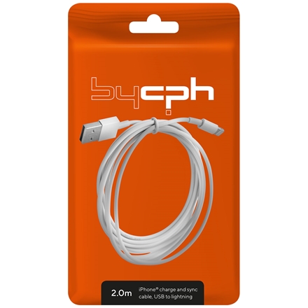 Leki bycph Cable USB to Lightning 2,0 m Kabel