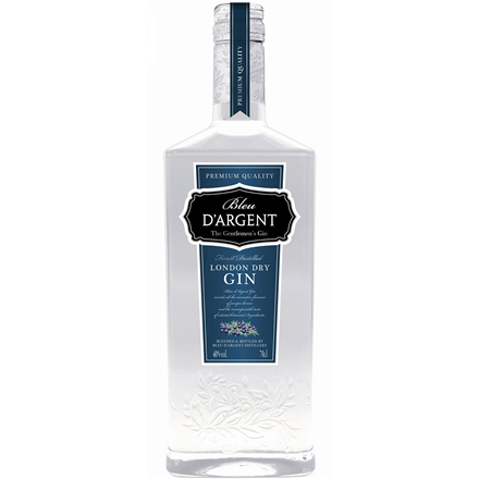 Bleu D´Argent London Dry Gin 40% 0,7 l