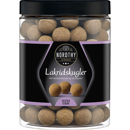 Nordthy Lakridskugler Ekstra Stærk 600g