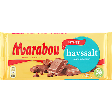 Marabou Havssalt 185 g