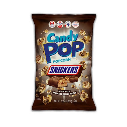 Candy Pop Popcorn Snickers 28 g