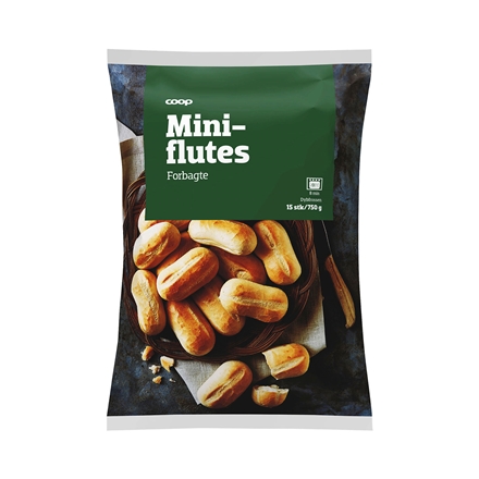 Mini Flutes 15 Stk. 750 g