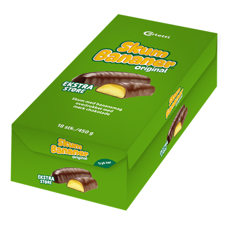 Carletti Skumbananer 450 g