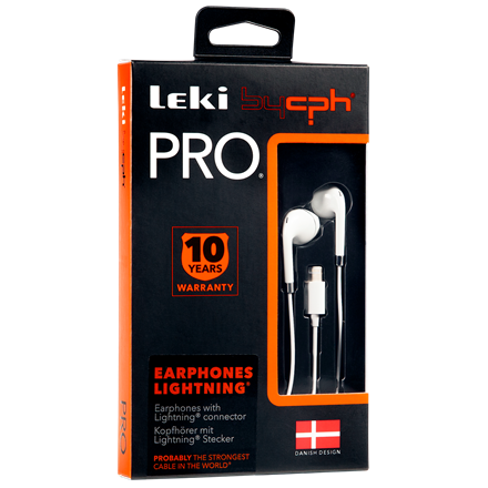 Leki bycph PRO Earphones Lightning