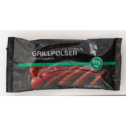 Grillpølser 490gr
