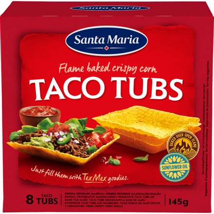 Santa Maria Tacotubs 145 g