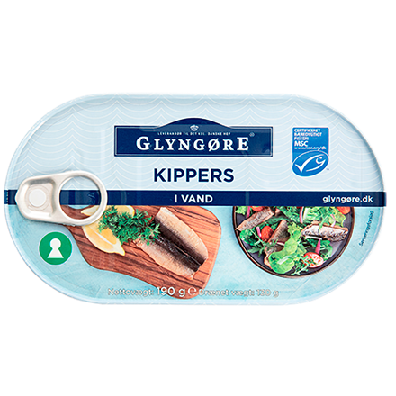 Glyngøre MSC Kippers i Vand 190 g