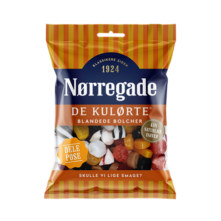Nørregade De Kulørte 160 g