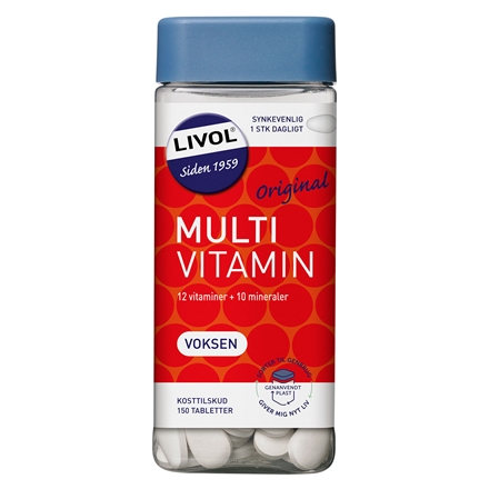 Livol Multivitamin Voksen 150 Stk 