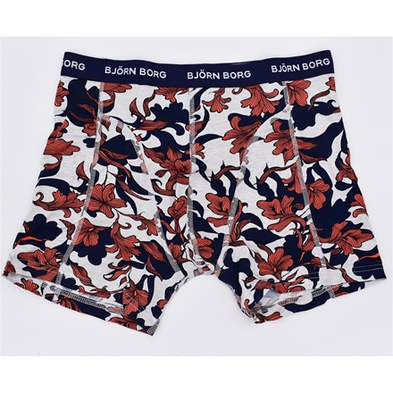 Björn Borg Underbukser Sammy Vintage Flower Grey Melange 1-pak M