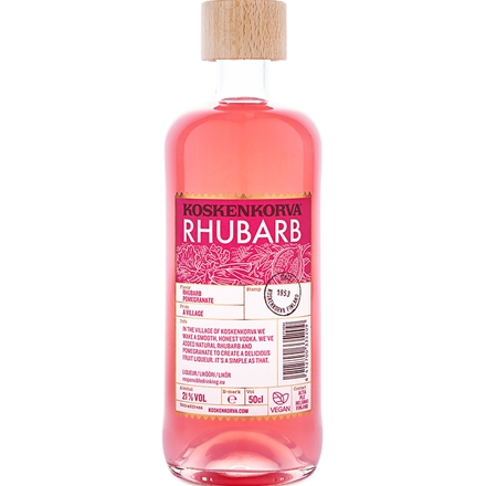 Koskenkorva Rhubarb 21% 0,5 l