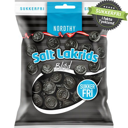 Nordthy Salt Lakrids Sukkerfri 75 g