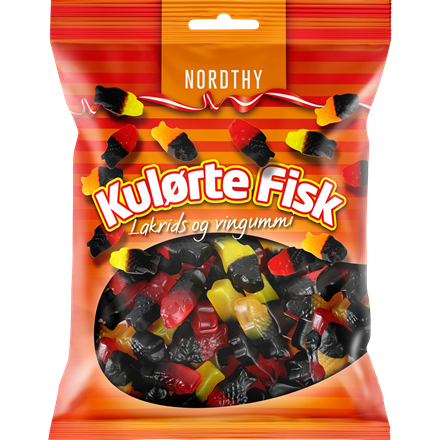 Nordthy Kulørte Fisk 750 g