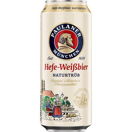 Paulaner Hefeweissbier 0,5 l + pant