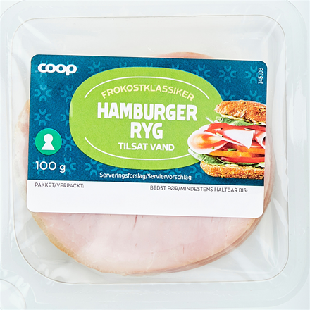 Coop Hamburgerryg 100 g