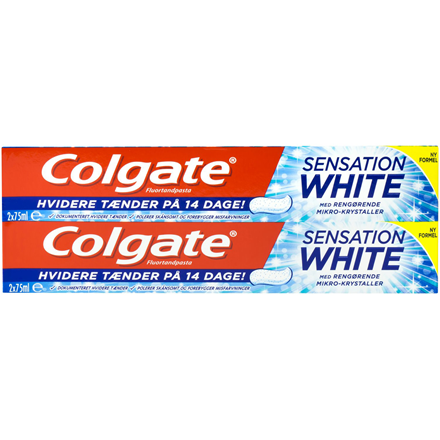 Colgate Tandpasta Sensation White 2x75 ml