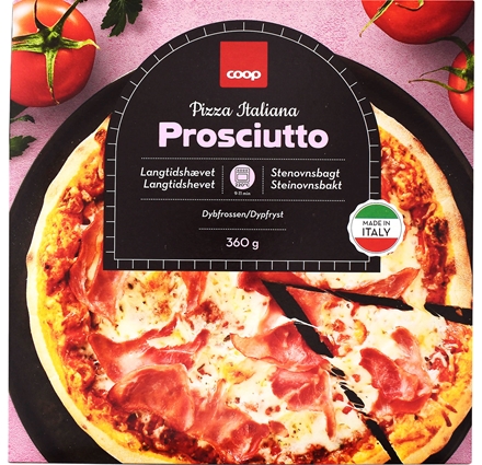 Coop Pizza Prosciutto 360 g