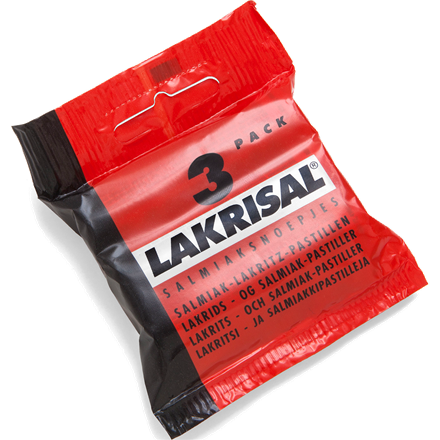 Lakrisal 3-pak 75 g