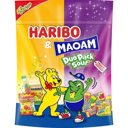 Haribo Maoam DuoPack Sour 653 g
