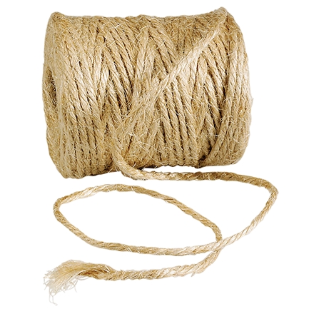 Gavebånd jute natur 35 m