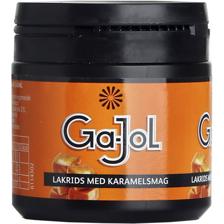 Ga-Jol Cupholder Lakrids Karamel 100 g