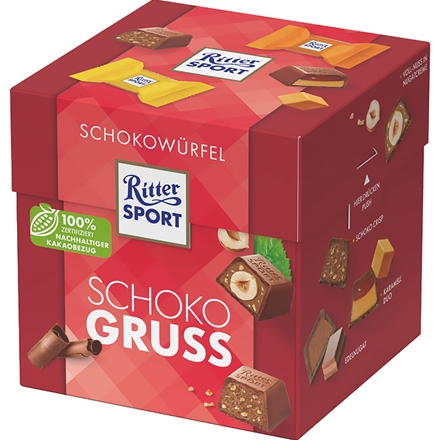 Ritter Sport Box SchokoGruss 176 g