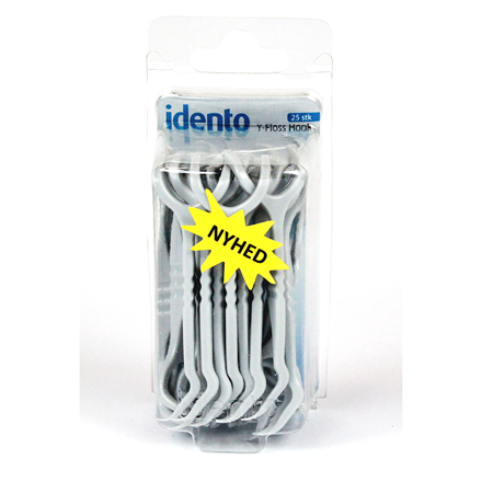 Idento Y-Floss Hook 25 stk.