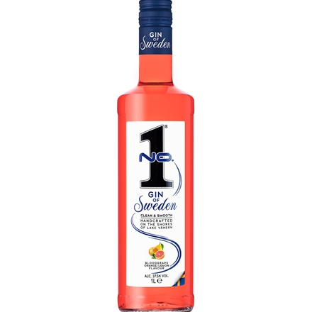 No. 1 Premium Dry Gin Bloodgrape/Orange/Lemon 40% 1 l 