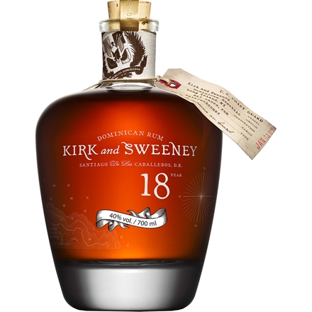 KIRK and SWEENEY 18 YO 40% 0,7 l