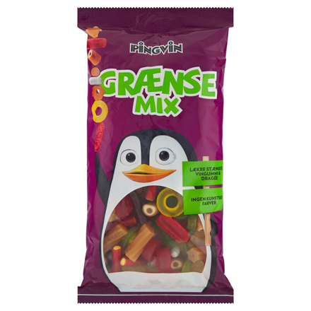Toms Pingvin Grænse Mix 800 g