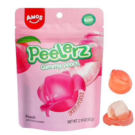 Amos Peelerz Peach 65 g