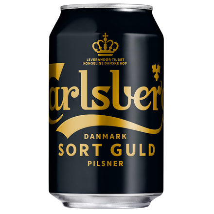 Carlsberg Sort Guld 24x0,33 l