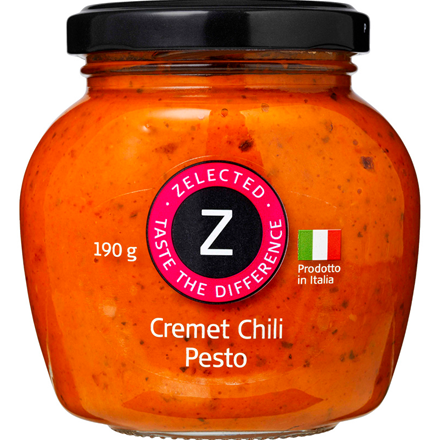 Z Cremet Pesto Chili 190 g