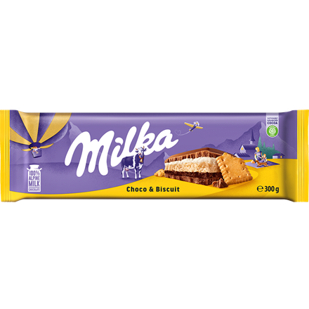 Milka Choco & Biscuit 300 g