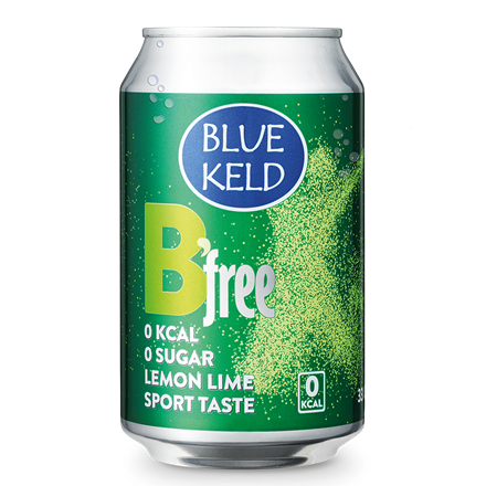 Blue Keld B`Free Lemon-Lime 24x0,33 l
