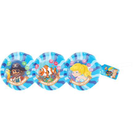 Becky´s XL Lollipop Waterworld 135 g