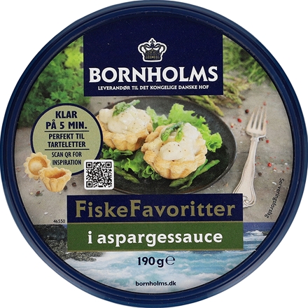 Bornholms FiskeFavoritter med Aspargessauce 190g