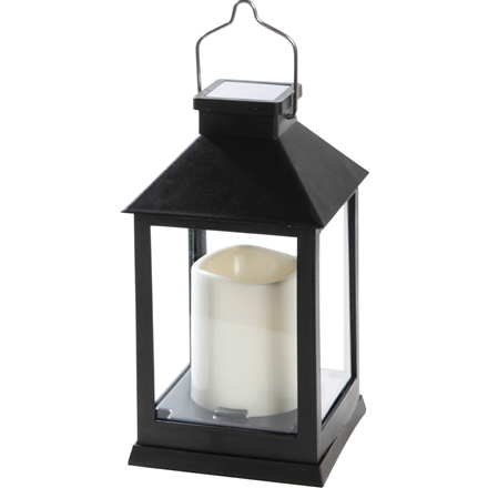 Solar Lanterne med Led H 18 cm 