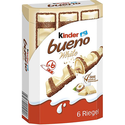 Ferrero Kinder Bueno White 6-pak 117 g