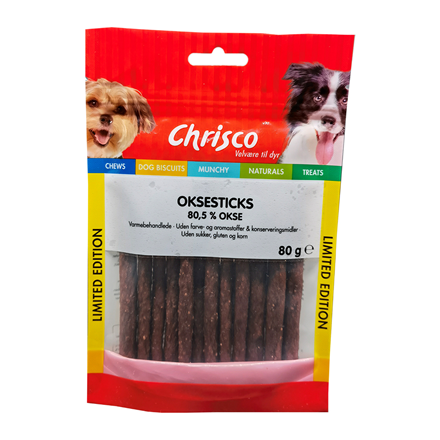 Chrisco - Oksesticks 80g