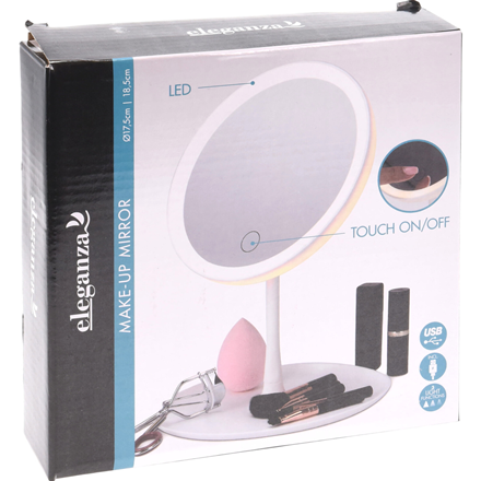 Make-Up Spejl med LED